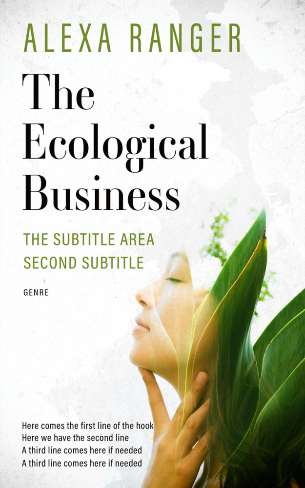 Front view of Cararra #22389 - Premade Health & Mind & Body Book Cover