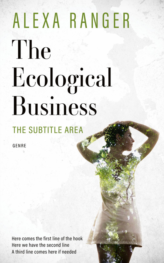 Front view of Birch #22390 - Premade Health & Mind & Body Book Cover