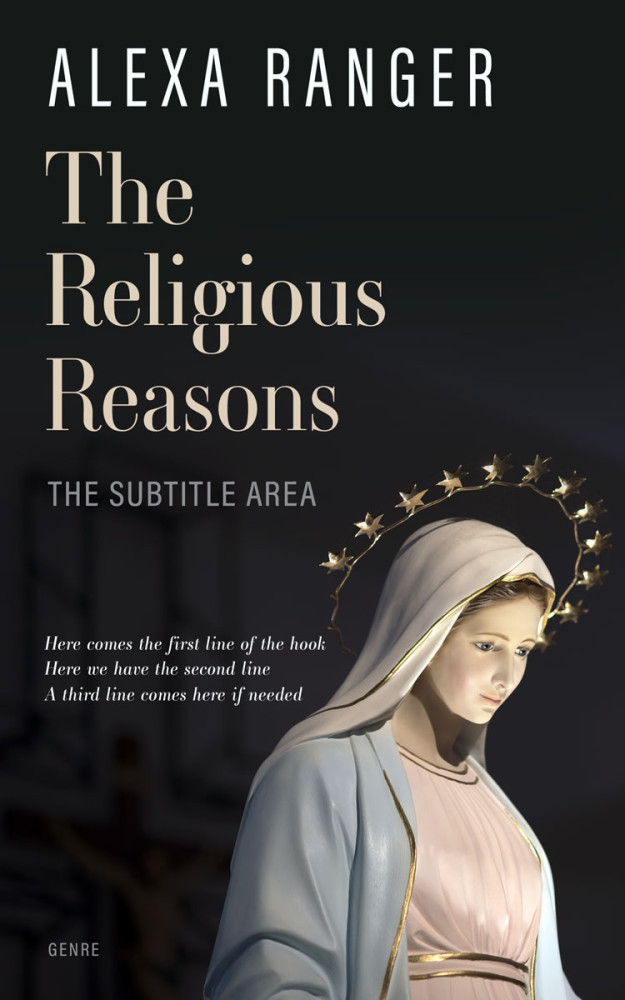 Front view of Shark #22393 - Premade Religion & Spirituality Book Cover