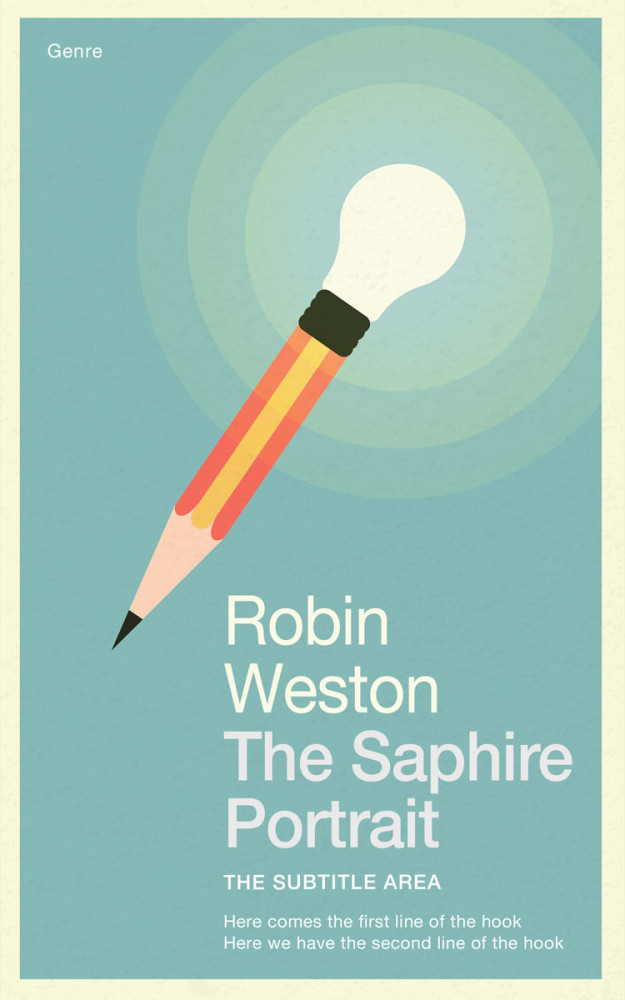 Front view of Shadow Green #22417 - Premade Business Book Cover