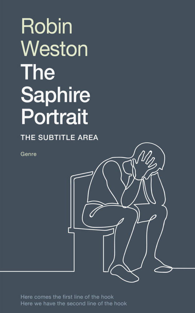 Front view of River Bed #22437 - Premade Health & Mind & Body Book Cover