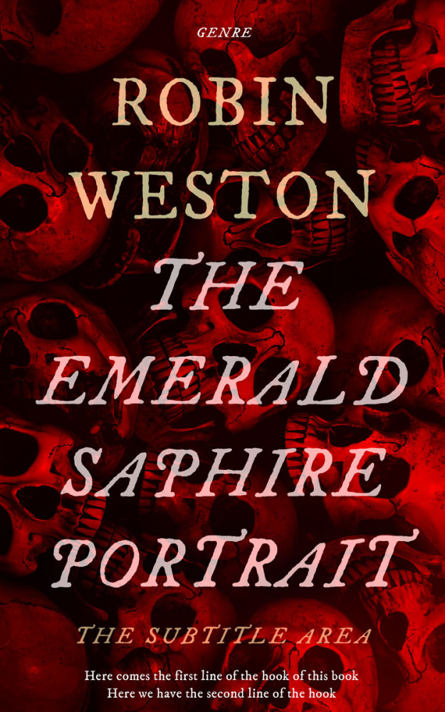 Front view of Rebel #22449 - Premade Fantasy Book Cover