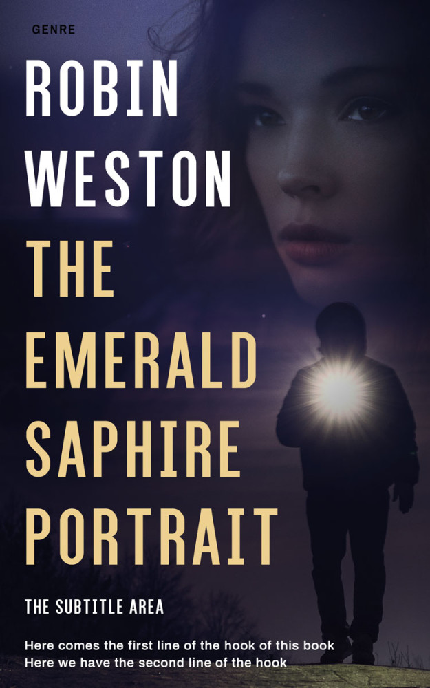 Front view of Steel Gray #22472 - Premade Mystery & Thriller & Suspense Book Cover