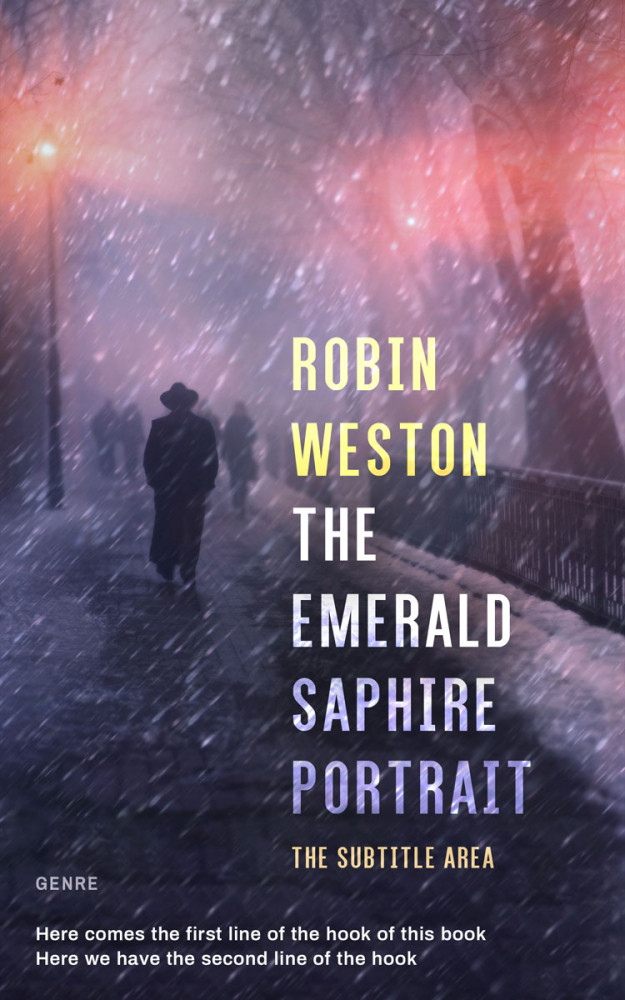 Front view of Tuna #22475 - Premade Mystery & Thriller & Suspense Book Cover