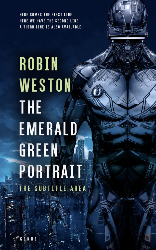 Front view of Firefly #22501 - Premade Apocalyptica Book Cover