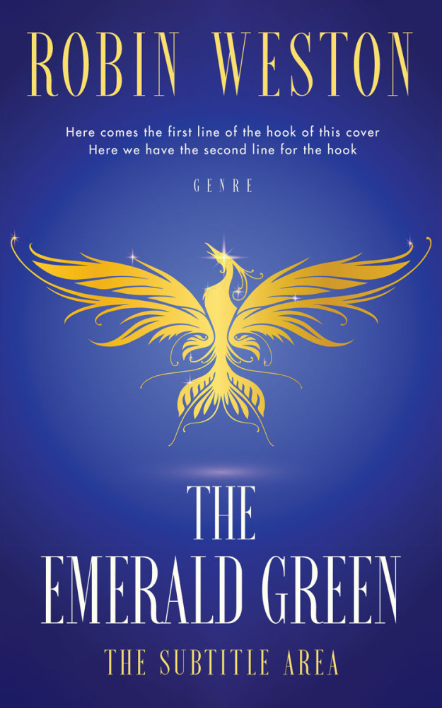 Front view of Chambray #22518 - Premade Fantasy Book Cover