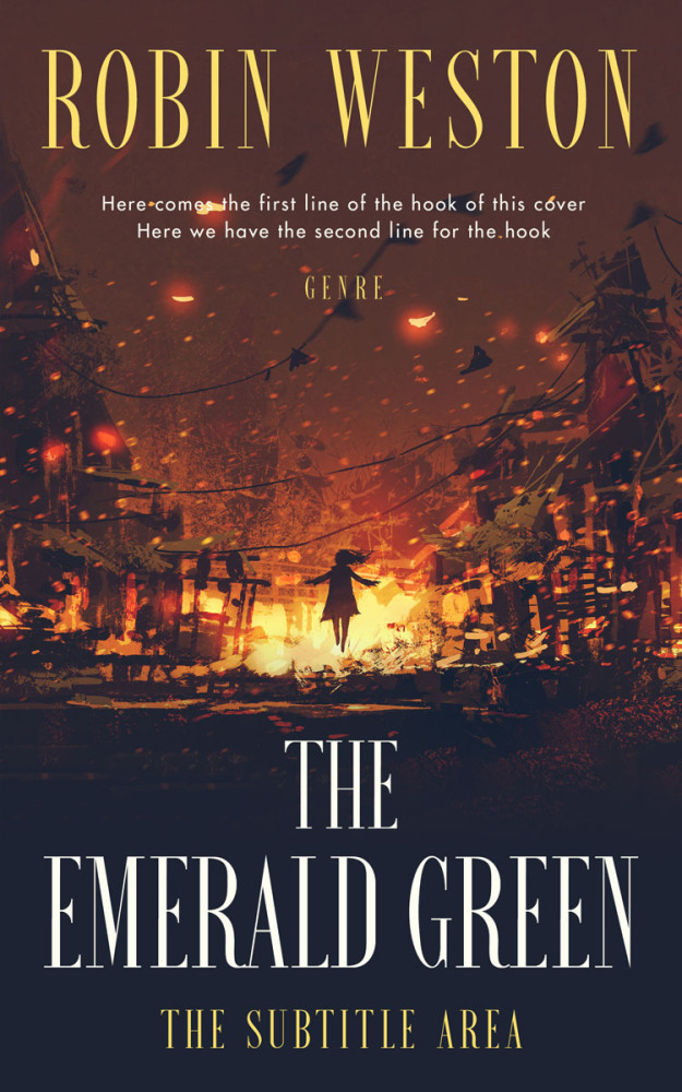 Front view of Thunder #22520 - Premade Apocalyptica Book Cover | BookCoverZone