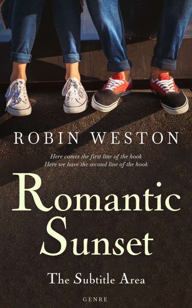 Front view of Cocoa Brown #22531 - Premade Romance Book Cover