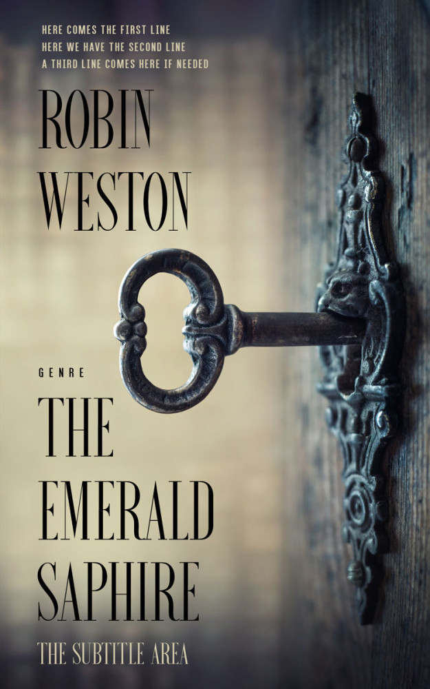 Front view of Tuna #22564 - Premade Mystery & Thriller & Suspense Book Cover