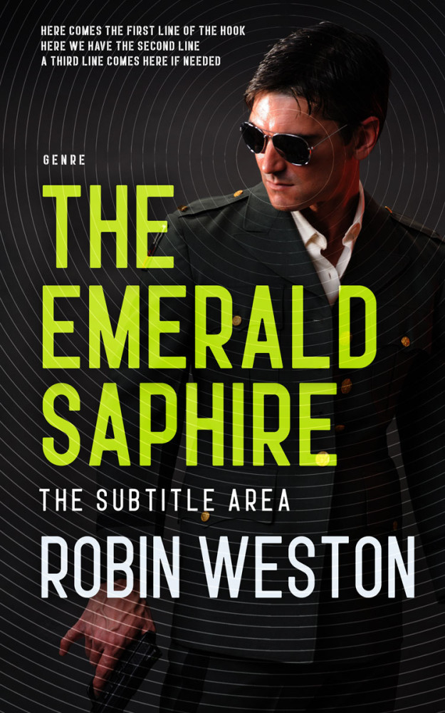 Front view of Cod Gray #22592 - Premade Mystery & Thriller & Suspense Book Cover