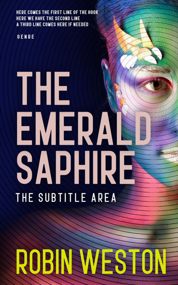 Front view of Cameo #22595 - Premade Fantasy Book Cover