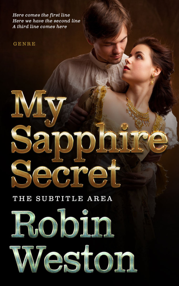 Front view of Asphalt #22616 - Premade Historical Book Cover