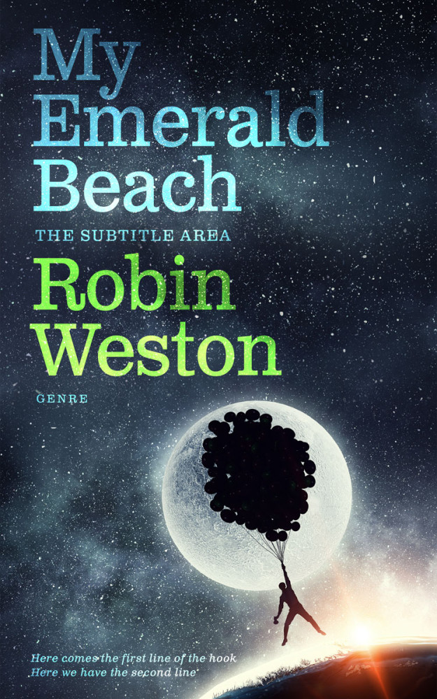 Front view of Ebony Clay #22635 - Premade Self-Improvement & Self-Help Book Cover