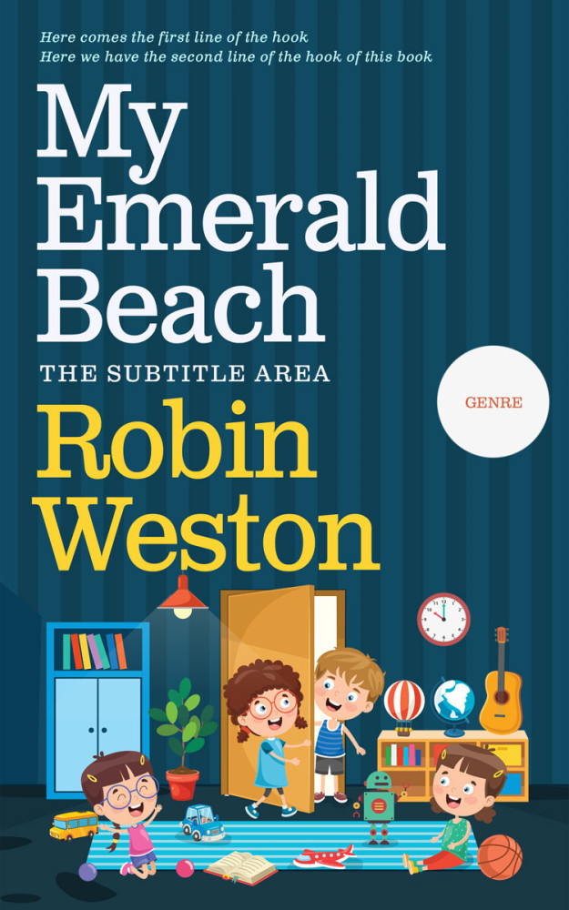 Front view of Elephant #22649 - Premade Teen & Young Adult Book Cover