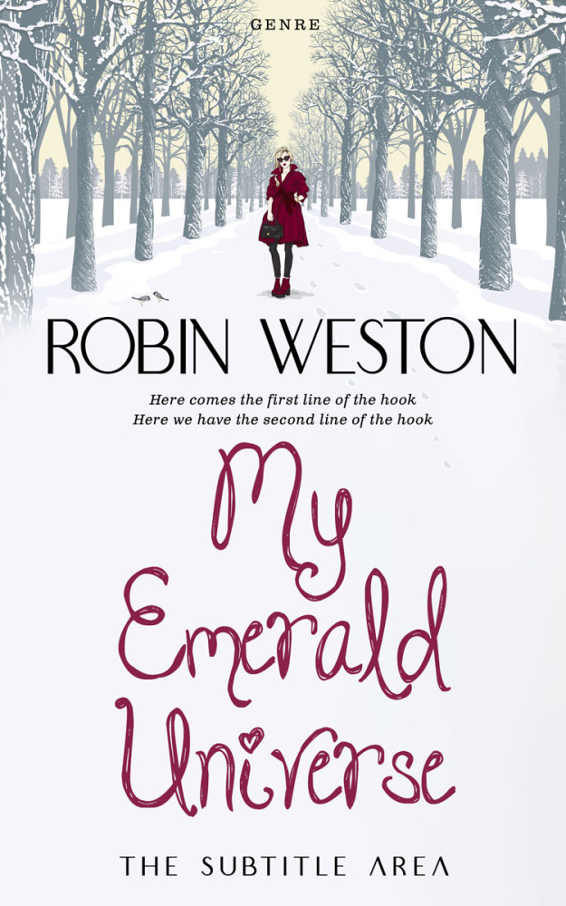 Front view of Athens Gray #22660 - Premade Travel Book Cover