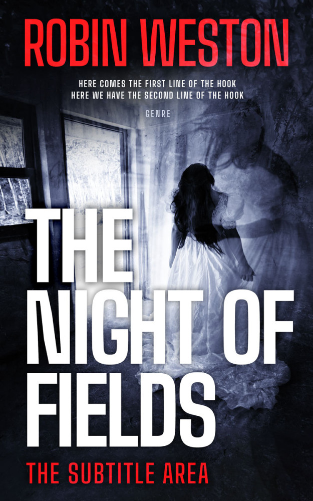 Front view of Careys Pink #22681 - Premade Horror Book Cover