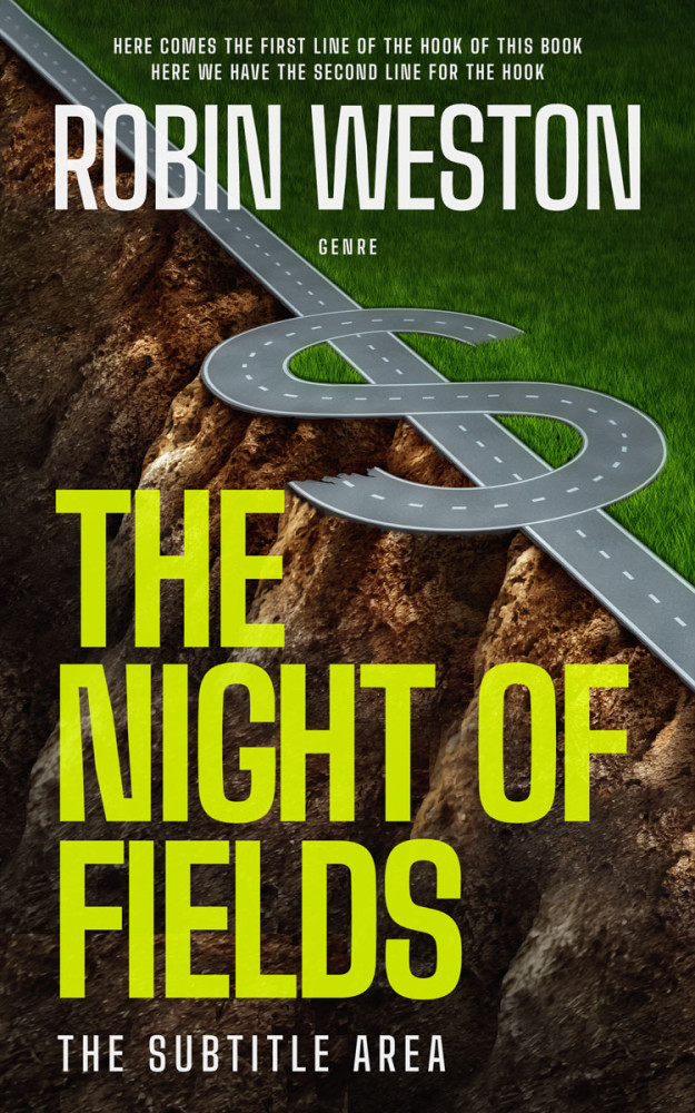 Front view of Wattle #22691 - Premade Business Book Cover