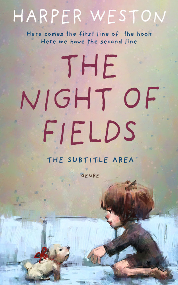 Front view of Cotton Seed #22700 - Premade Abstract Book Cover