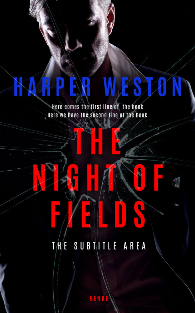 Front view of Cod Gray #22706 - Premade Erotica Book Cover