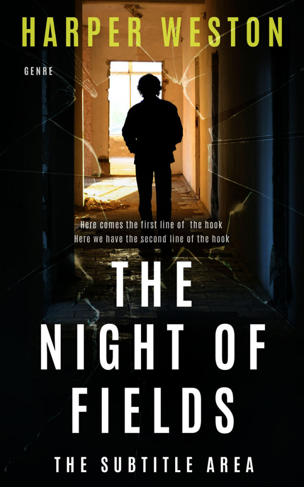 Front view of Twine #22716 - Premade Mystery & Thriller & Suspense Book Cover