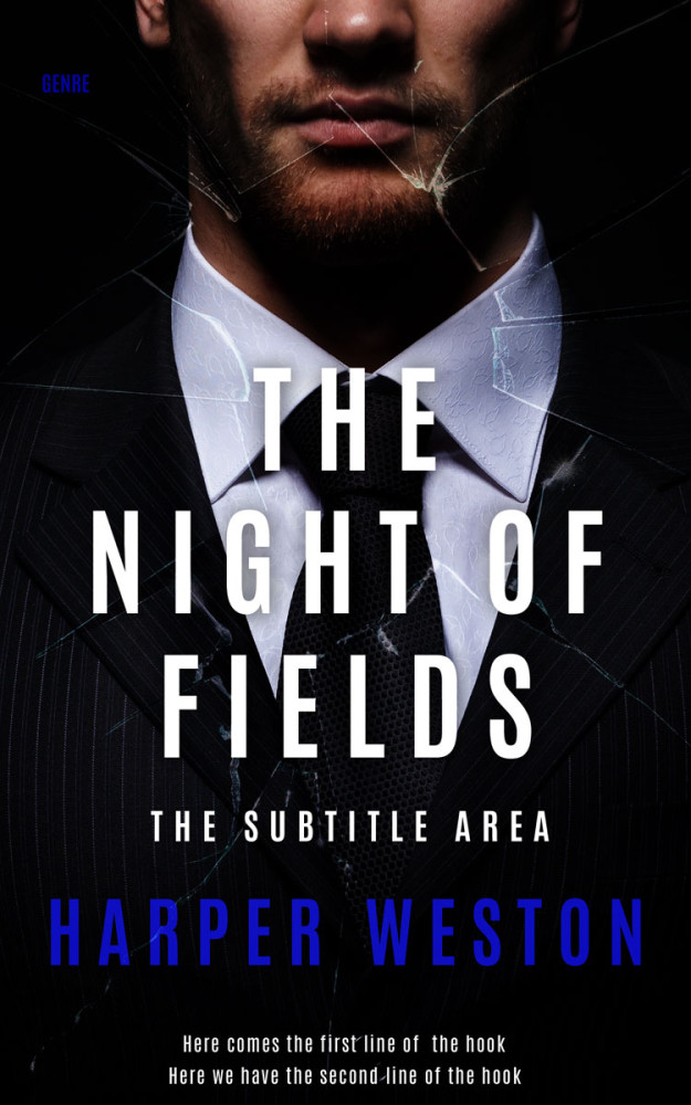 Front view of Amethyst Smoke #22719 - Premade Mystery & Thriller & Suspense Book Cover