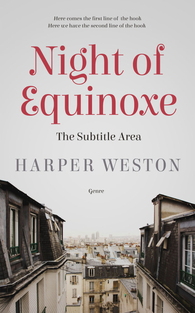 Front view of Alto #22730 - Premade Romance Book Cover