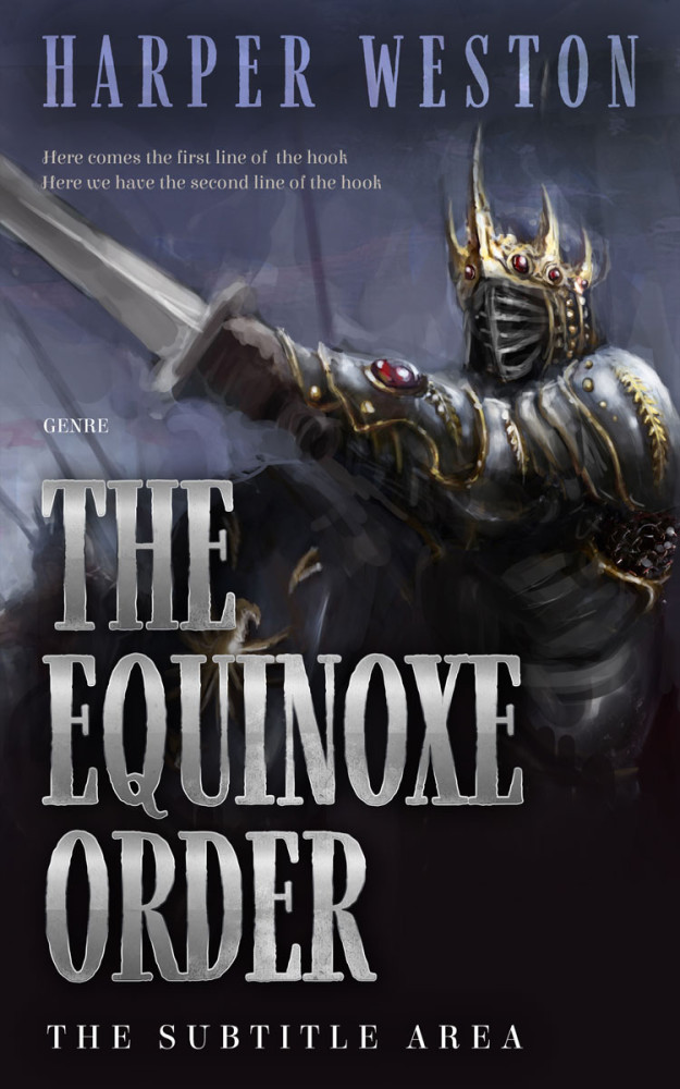 Front view of Baltic Sea #22764 - Premade Fantasy Book Cover