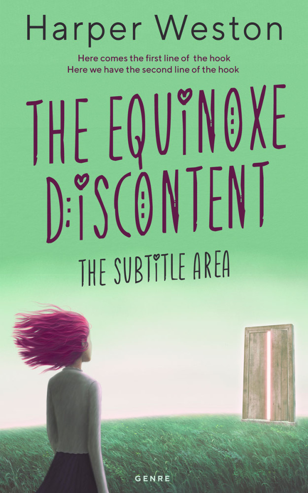 Front view of De York #22794 - Premade Fantasy Book Cover | BookCoverZone