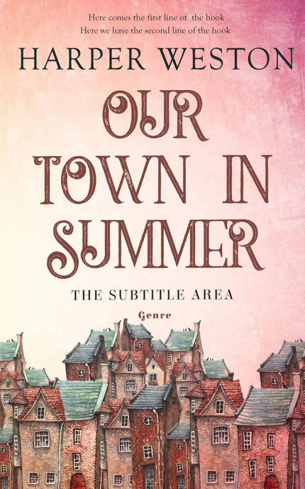 Front view of Albescent White #22796 - Premade Fantasy Book Cover