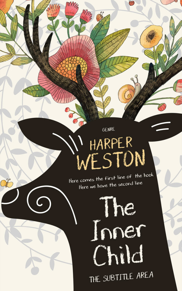 Front view of Dawn Pink #22810 - Premade Nature Book Cover