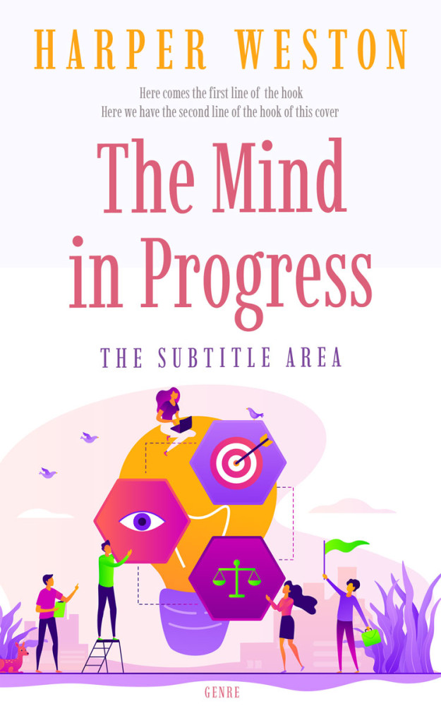 Front view of Mulberry #22815 - Premade Business Book Cover