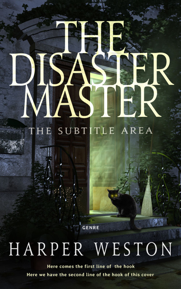 Front view of Heavy Metal #22831 - Premade Mystery & Thriller & Suspense Book Cover