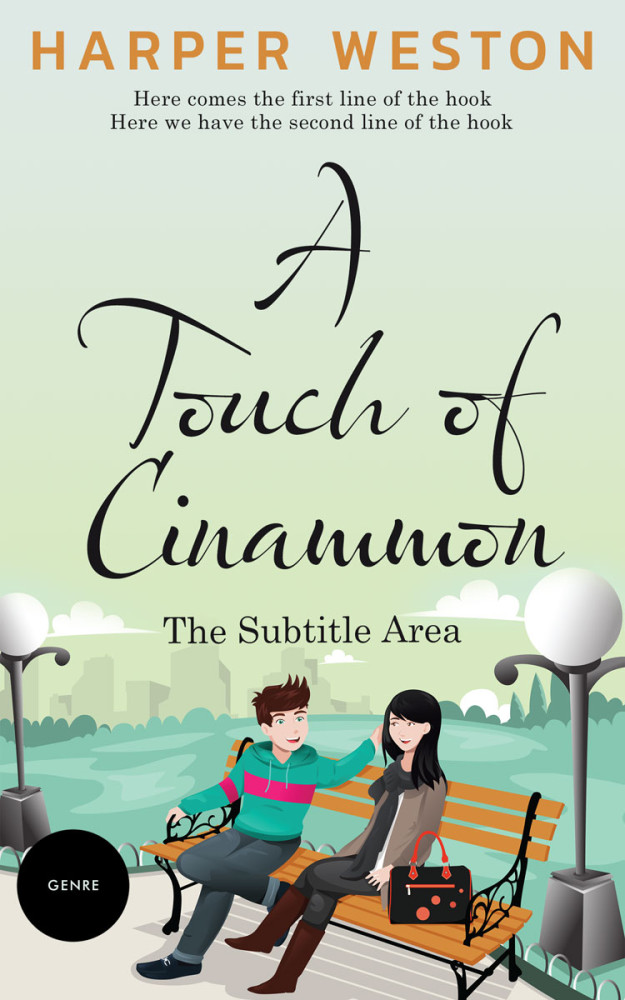 Front view of Surf Crest #22865 - Premade Romance Book Cover