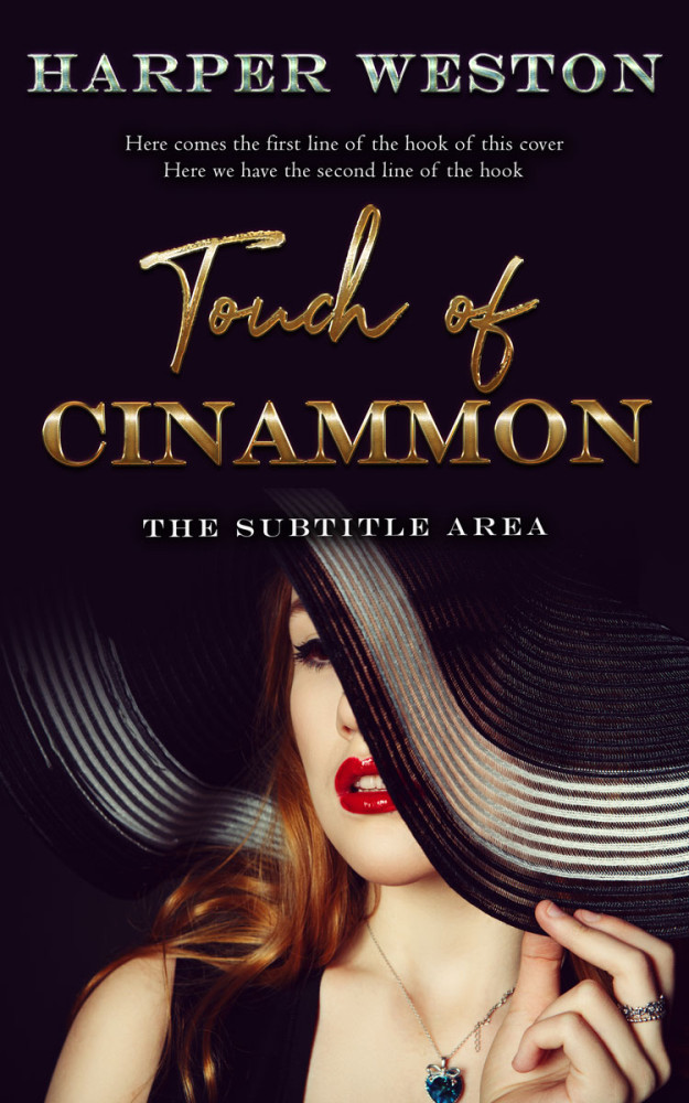 Front view of Sorrell Brown #22880 - Premade Chick Lit Book Cover