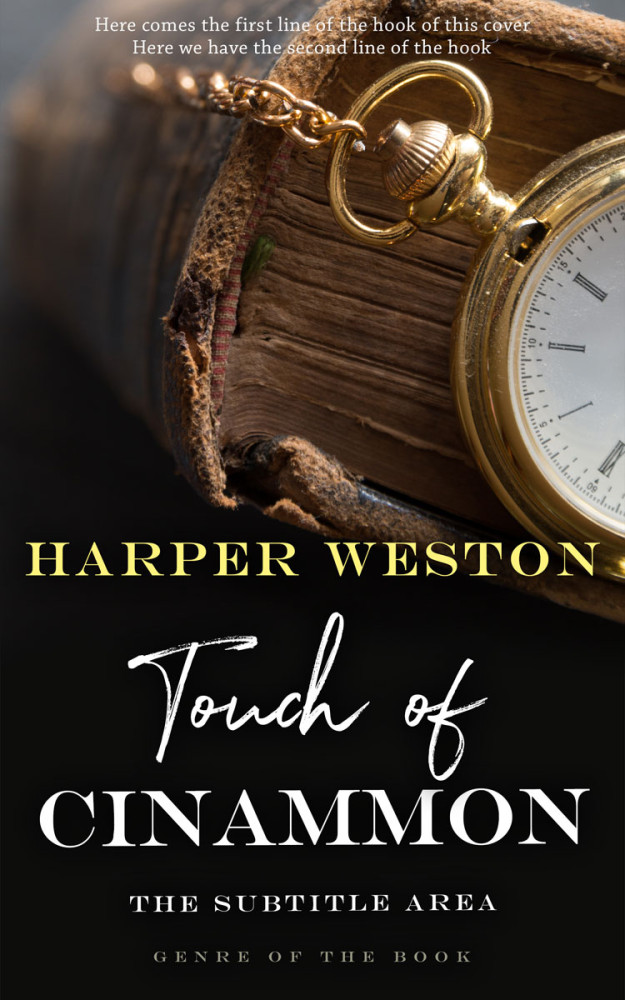 Front view of Oil #22888 - Premade Historical Book Cover