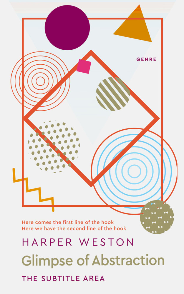 Front view of Black Haze #22908 - Premade Business Book Cover