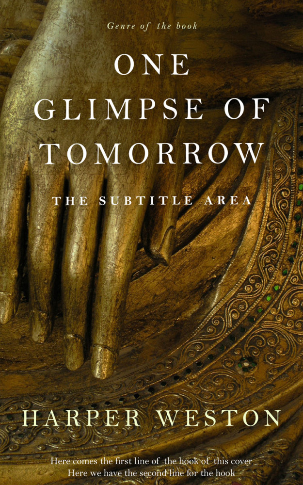 Front view of Bronzetone #22923 - Premade Religion & Spirituality Book Cover