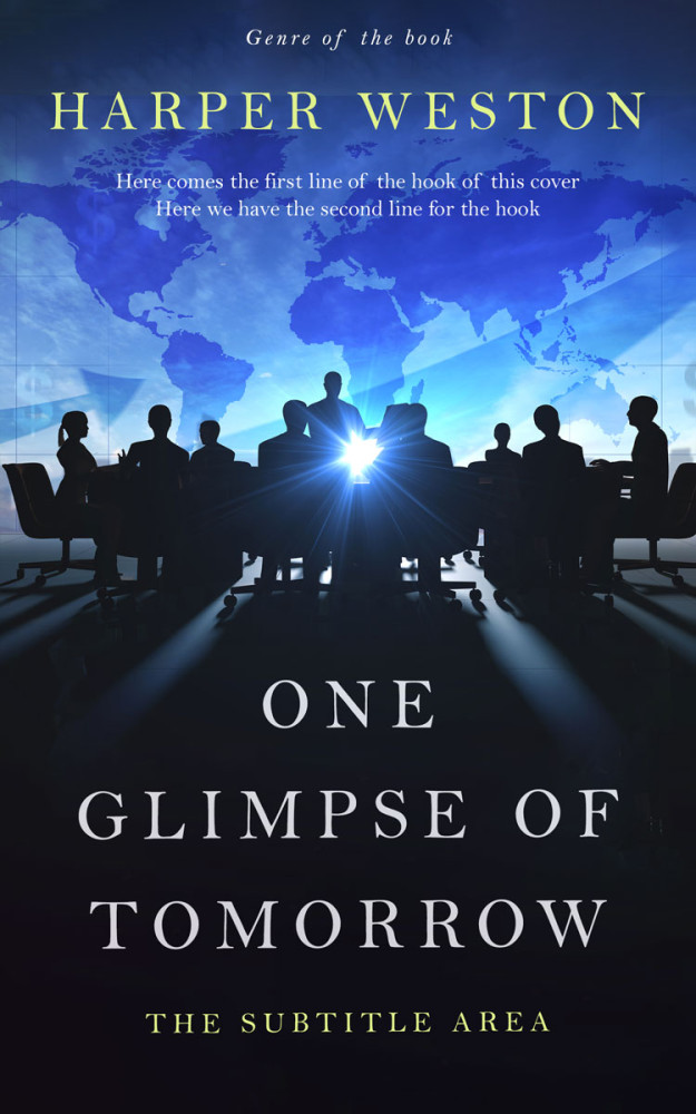 Front view of Mirage #22940 - Premade Business Book Cover | BookCoverZone