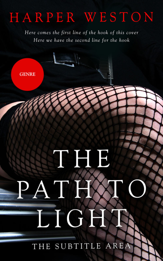 Front view of Cod Gray #23067 - Premade Erotica Book Cover