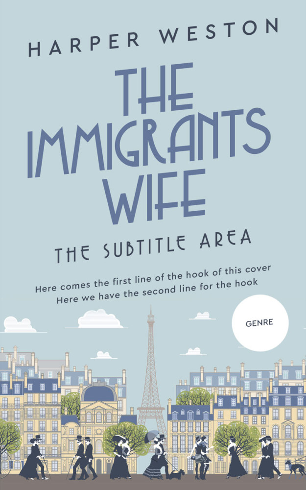 Front view of Loblolly #23110 - Premade Historical Book Cover | BookCoverZone