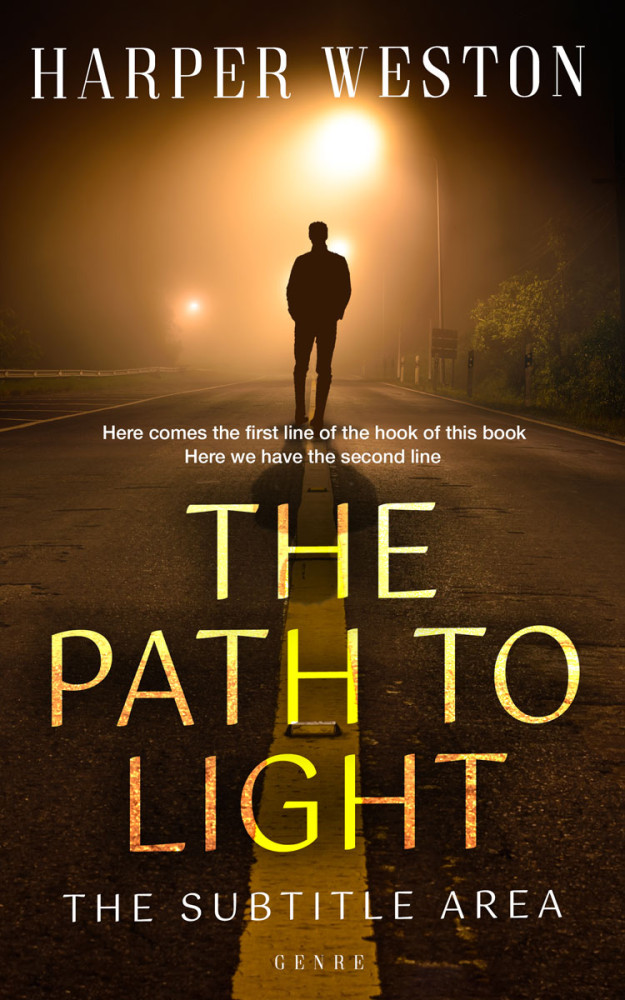 Front view of Graphite #23124 - Premade Mystery & Thriller & Suspense Book Cover