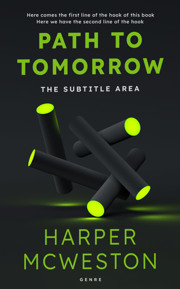 Front view of Shark #23190 - Premade Abstract Book Cover