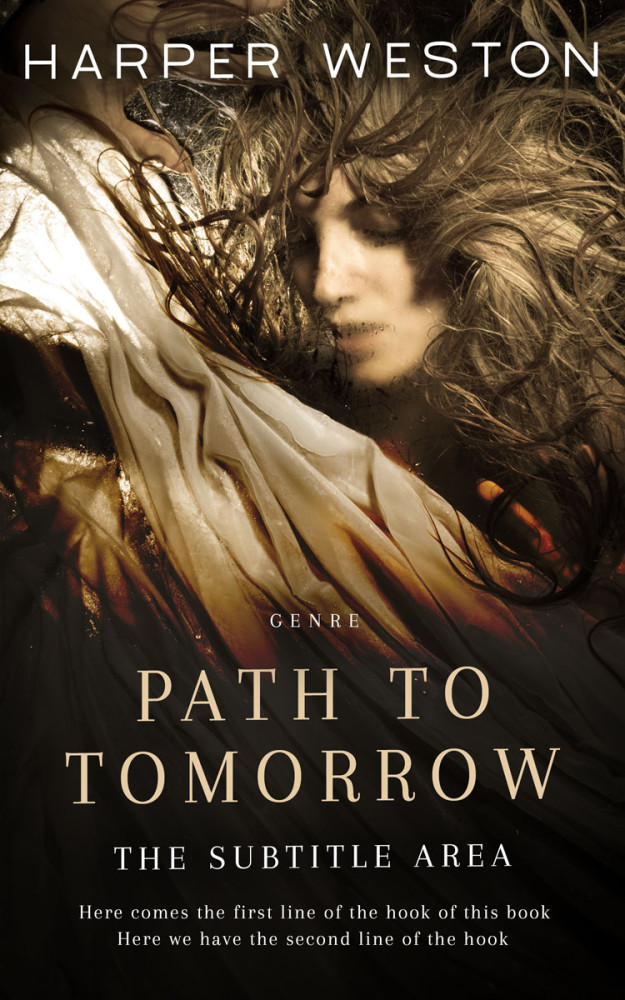 Front view of Oil #23201 - Premade Erotica Book Cover | BookCoverZone