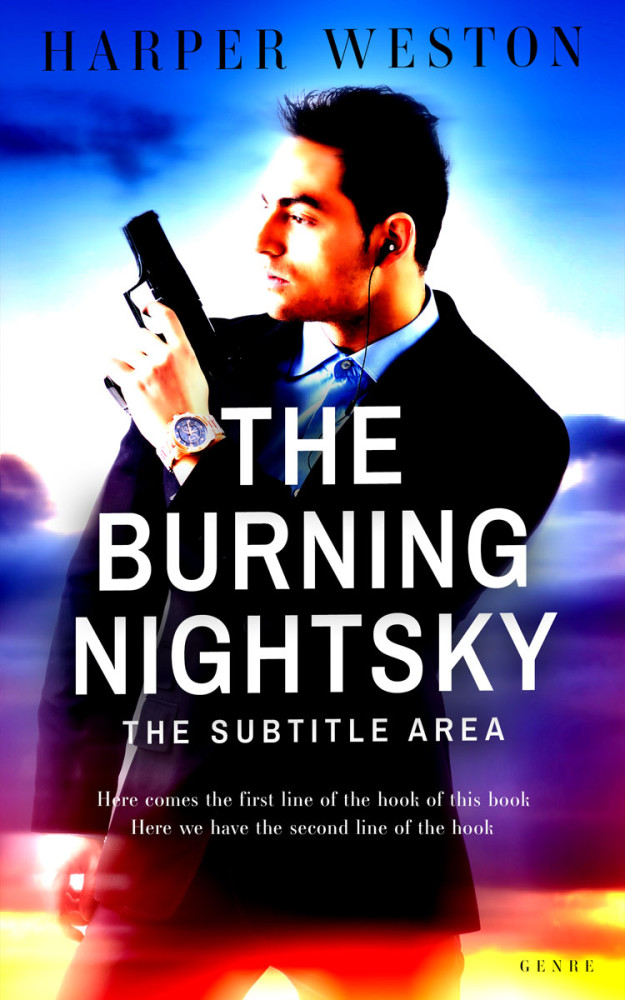 Front view of Coffee Bean #23226 - Premade Mystery & Thriller & Suspense Book Cover