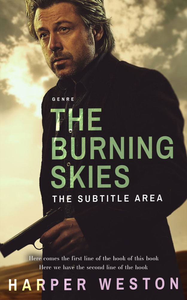 Front view of Pavlova #23227 - Premade Mystery & Thriller & Suspense Book Cover