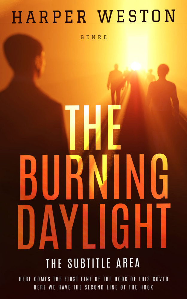 Front view of Jaffa #23233 - Premade Mystery & Thriller & Suspense Book Cover