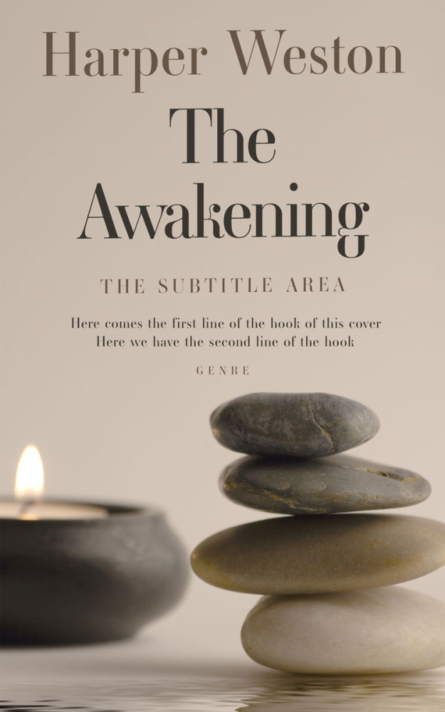 Front view of Bison Hide #23271 - Premade Health & Mind & Body Book Cover