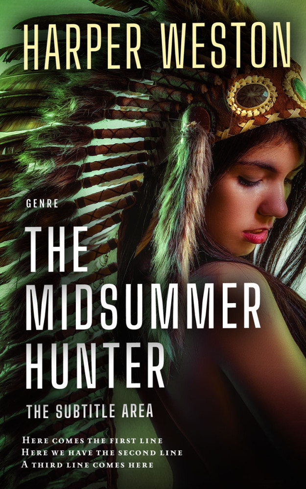 Front view of Oil #23296 - Premade Religion & Spirituality Book Cover