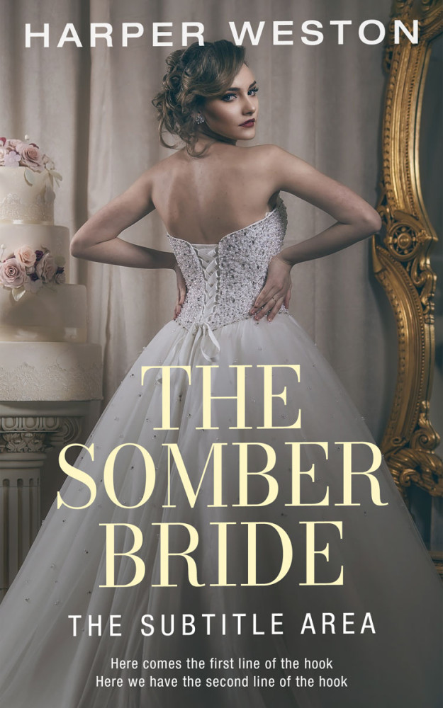 Front view of Flint #23319 - Premade Romance Book Cover