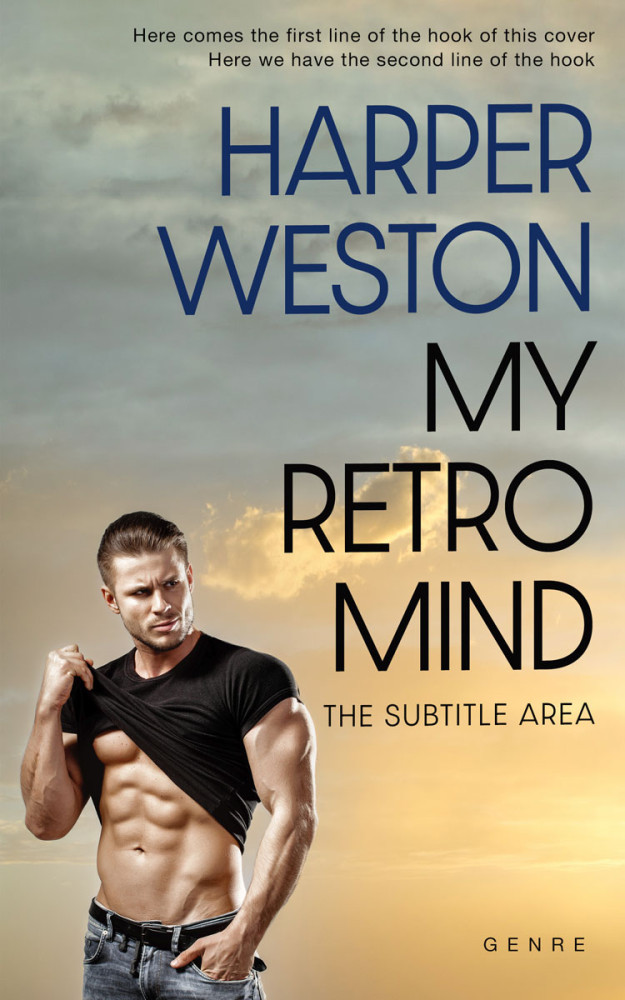 Front view of Heathered Gray #23327 - Premade Erotica Book Cover